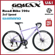 Gomax 700c BASIKAL ROAD BIKE / FIXIE 700C (Bike 700C) BICYCLE FIXIE / ROAD BIKE / Road Bike / basika