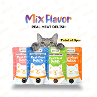 Petsup 85g * 4pcs Cat Wet Food Pouch Makanan Basah Kucing Pouch Real Meat Delish Premium Health Cat 