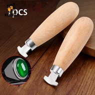 [KOZEEY] Agate Burnisher Scoring Jewelry Edge Pressing Tool Burnishing Tool Knife Jewelry Accessory 