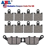 AHL Motorcycle Front & Rear Brake Pads For KAWASAKI STREET BIKE Z750R 2011-2014 Z1000 ZR1000 B7F B8F