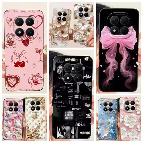 Luxury Fashion Design Phone Case For Xiaomi Redmi Note 15 15Pro 15 Pro Plus 5G Casing Soft Silicone