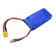 11.1V 1300mAh แบตเตอรี่ลิเธียม XK X450 FPV รีโมทคอนโทรล โดรน แบตเตอรี่แบบชาร์จได้