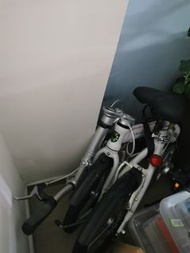 Dahon BYA412 14吋可摺疊白色單車兩部