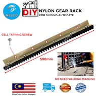 NYLON GEAR RACK 0.5 METER FOR SLIDING GATE AUTOGATE / AUTOGATE SYSTEM
