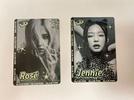 夜光 Yes card 74期 Blackpink Rose Jennie