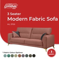 Goodnite Fabric Sofa (ML3709), 1 Seater/ 2 Seater/ 3 Seater/ 2+3 Seater, 3 Years Warranty