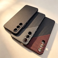 Ultra Thin Carbon Fiber Matte PC Case For Meizu 21 Pro Anti Fingerprint Hard Back Camera Protective 
