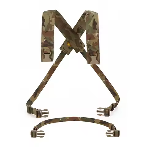 Emersongear D3CRM Chest Rig X-Harness Kit Tactical Vest Back Chest Strap Functional Carrying System