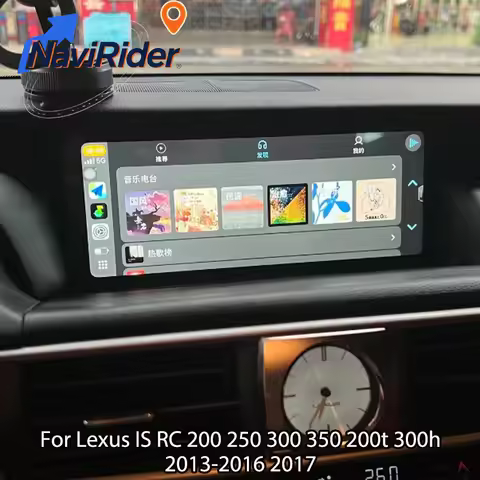 10.25" Screen Android For Lexus IS RC 200 250 300 350 200t 300h 2013-2016 2017 Stereo Wireless CarPl