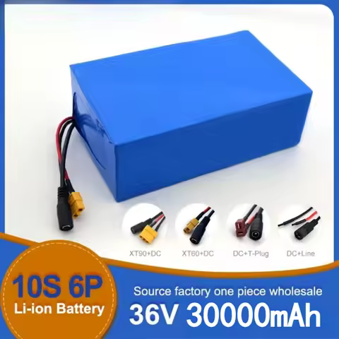36V 30Ah Lithium Dragon Battery 10S6P Rechargeable for E Bike Wheelchair Scooter