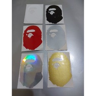 BAPE CUTTING LOGO STICKER