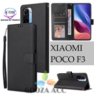 Flip Case XIAOMI poco F3 Case Wallet Leather Casing Dompet Case Wallet Leather Flip Case XIAOMI poco