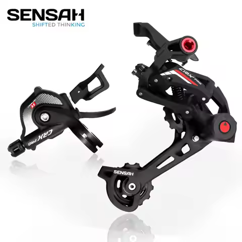 SENSAH CRX PRO Rear Derailleur & Shifter Groupset | 11 Speed MTB Trigger Shifters |