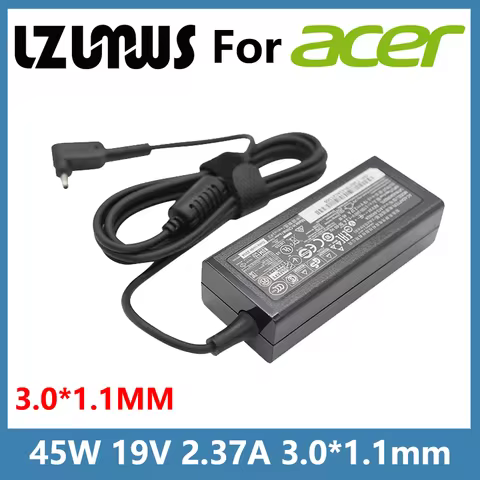 19V 2.37A 45W 3.0*1.1mm AC Laptop Adapter Charger for Acer Aspire S7 S7-392/391 V3-371 A13-045N2A PA