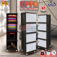 WHITE ZEBRA LOCK SLAP WARDROBE PLASTIC WARDROBE MINIMALIST CLOTHES WARDROBE KINGDOM CHEAP CLOTHES WA