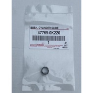 ยางปลายสลักเบรคหน้า แท้เบิกศูนย์ ALTIS ปี08-18 Vios Yaris06-22 CAMRY06-19 รหัส 47769-0K220