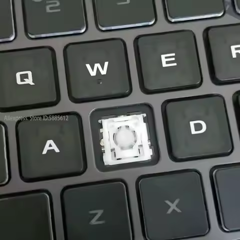 Keyboard Replacement Keycap Key Cap &Scissor Clip&Hinge For Asus Rog Strix G16 2023 G614 G614J G634
