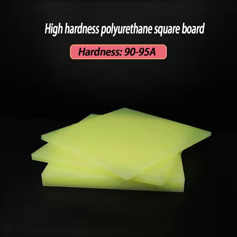 High Hardness 90-95A Polyurethane Sheet Wear-Resistant PU Board In Stock & Custom Processing Thickne