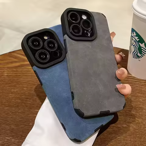Camera Protection Shockproof Bumber Phone Case For iPhone 15 14 13 12 11 Pro Max X XR Matte Bumper S