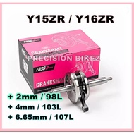 FASSTEK ECO CRANKSHAFT CNC Y15ZR Y16ZR JET 2mm 98L +6.65mm Rod 107L +4.0mm Rod 103L 100% ORIGINAL Y1