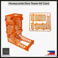 Honeycomb Dice Tower Kit – Easy to Assemble Portable Dice Roller for D&D & Board Games MTG