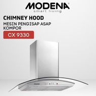 Cooker Hood Modena CX 9330 / CX9330 90cm Lampu Led & Touch Control
