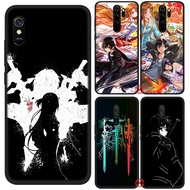 Xiaomi Redmi Note 9 Pro Max 9S 9T 9A 9C 7 Phone Case UF9 Anime Sword Art Online Kirito