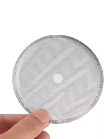 2pcs French Press Replacement Filter Mesh Screen, Coffee French Press Filters Stainless Steel Reusab