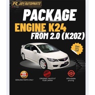 HONDA PAKEJ ENJIN K24 [PACKAGE ENGINE K24] HONDA CIVIC FD FROM BODY 2.0 TO K24