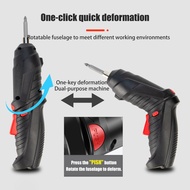 Rechargeable Screwdriver Cordless Electric Drill Portable Cordless Electric Screwdriver Set with Led