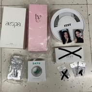 itzy ive day6 aespa 手燈 fanlight lightring