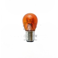 1016-72AM 12V25/10W Light Bulb Orange Socket 2-Point Large Tail 1 Box 10 Bulbs OSWA