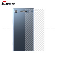 5pcs/lot Clear 3D Soft Carbon Fiber Back Protective Film For Sony Xperia XZ3 XZ2 XZ1 XZ X Z3 Z5 Comp