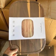 [SMEG] Premium Wooden Cutting Board – Natural Acacia Wood Chopping Board | Kitchen Essentials