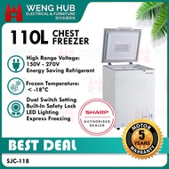 Sharp 110L 2in1 Chest Freezer SJC-118