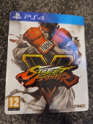 Street Fighter V Steelbook Playstation 4 PS4