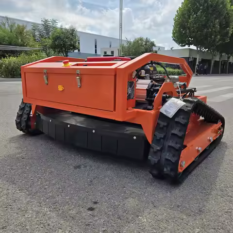 High-tech lawn mower with snow plow CE/EU5/EPA 1000MM 5KM/H 60° 4000㎡/h Ultra long remote control di
