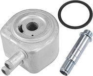 INFINAUTO Engine Oil Cooler, Transmission Oil Cooler with O-Ring Seal and Bolt No.F7UZ6A642BA for Fo