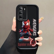Casing hp for Realme C75 4G C75 5G C71 4G 14X 5G C73 5G Case Cartoon cute spider character Q version