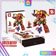 TOYSIFU SY Sheng Yuan Super Heroes Collection Blocks 338+pcs No.MK46 Bricks Creative Toys Toy