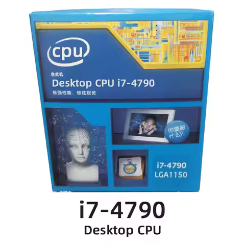 New Stock i7-4790 Quad Core 8 Threads Desktop CPU 3.60GHz Base 4.0GHz Turbo 8MB L3 Cache LGA1150 4th