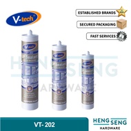 V-TECH VT-202 GP SEALANT SILICONE VTECH VT202  SILICON HENG SENG