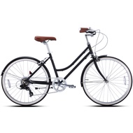PANTHER FUN-W 26-inch City Retro Bike | SHIMANO 7-Speed | CRMO Frame & Aluminum Parts | Stylish Comm