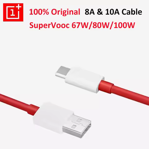 Original Oneplus 12A 10A 8A Cable 67W 80W 100W 150W SUPERVOOC Fast Charger USB A to Type C For OnePl