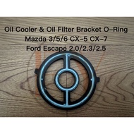 OIL COOLER & OIL FILTER BRACKET O-RING MAZDA 3/5/6 CX-5 CX-7 FORD ESCAPE 2.0/2.3/2.5