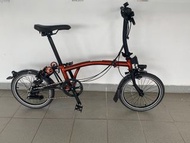 小布 Brompton C Line 焰清漆 Flame Lacquer 6速 單車