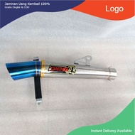 Daeng Sai4 Exhaust Conical pipe in 51mm only - Muffler Daeng Sai4 - Canister Daeng 4 Stainless