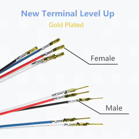 10pcs 1P Super Soft Silicon Dupont Cable For Arduino 5/10cm 20cm 2.54mm Pitch Male Female Dupont Jum