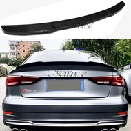 A3 S3 8V Carbon Fiber Rear Trunk Lip Spoiler Wing For Audi A3 S3 8V Sedan 2014-2017 V Style
