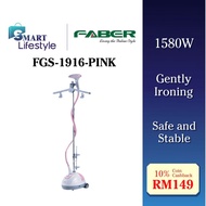 FABER 1580W Garment Steamer FGS - Pink 1916 / Midea 2500W Garment Steamer MGS21022BPN